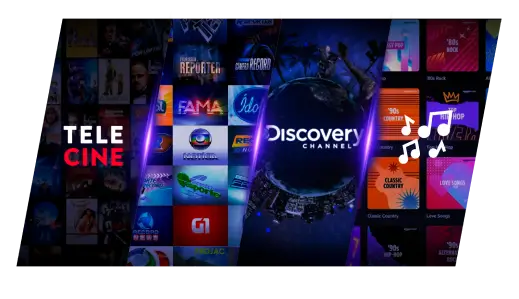 Canais Abertos IPTV - Globo, SBT, Record, Band em HD